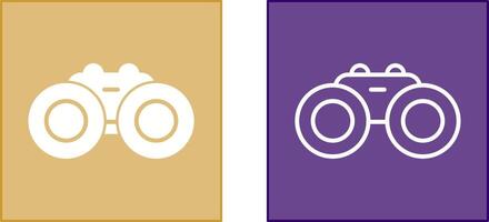 Binocular Icon Design vector