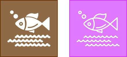 Fish Icon Design vector