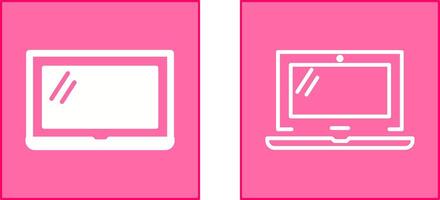 Laptop Icon Design vector
