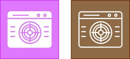 Target Icon Design vector