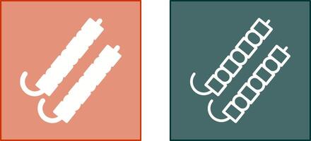 Skewer Icon Design vector