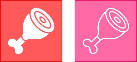 Meat Icon Design vector
