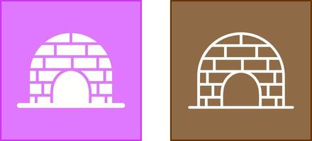 Igloo Icon Design vector