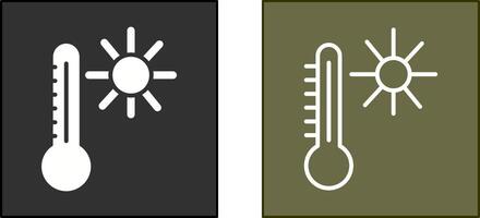 Temperature Icon Design vector