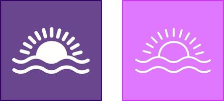 Sunrise Icon Design vector