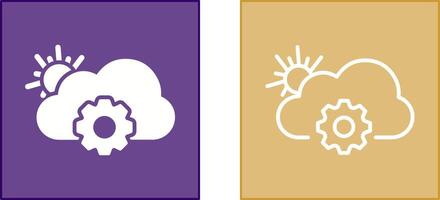 Forecast Icon Design vector