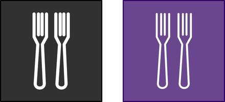 Fork Icon Design vector