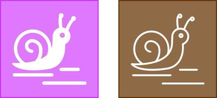 Snail Icon Design vector