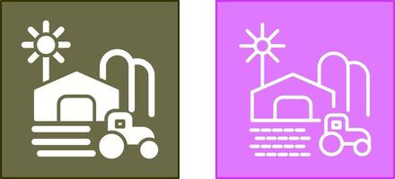 Farm Icon Design vector