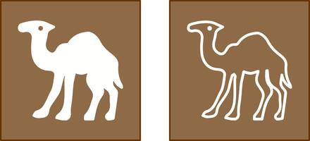 Camel Icon Design vector