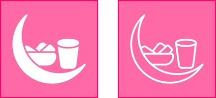 Fasting Icon Design vector