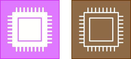 diseño de icono de cpu vector