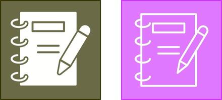 Notes Icon Design vector