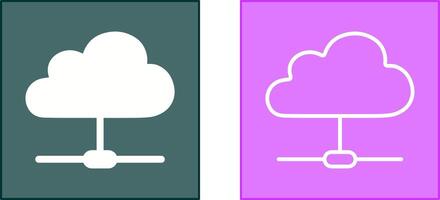 Cloud Icon Design vector