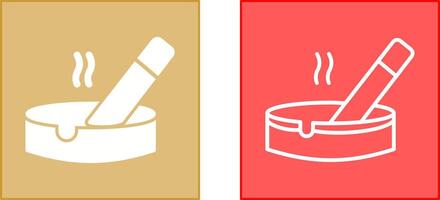 Ashtray Icon Design vector