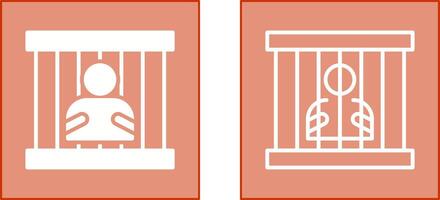 Jail Icon Design vector