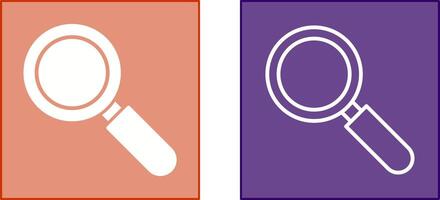 Magnifier Icon Design vector