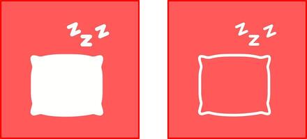 Pillow Icon Design vector