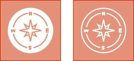 Compass Icon Design vector