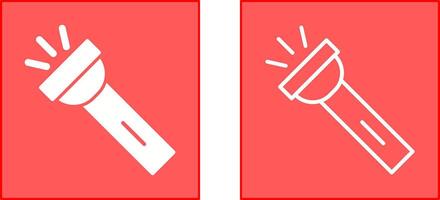 Flashlight Icon Design vector