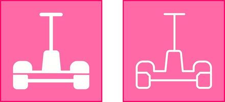 Hoverboard Icon Design vector