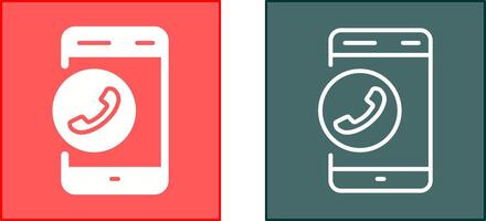 Calling Icon Design vector