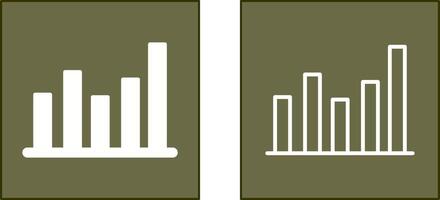 Chart Icon Design vector