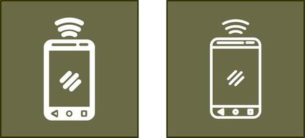 Cellphone Icon Design vector