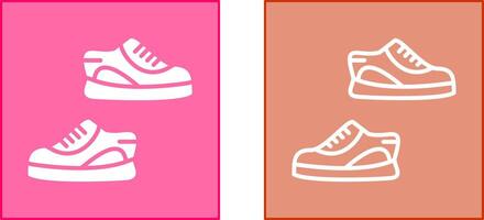 Sneakers Icon Design vector