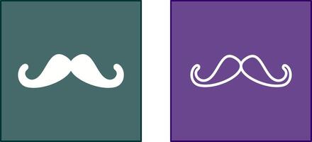 Moustache Icon Design vector