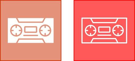 Cassette Icon Design vector