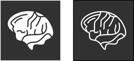 diseño de icono de cerebro vector