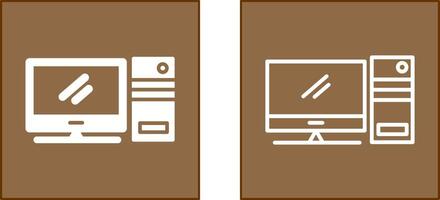 Computer Icon Design vector