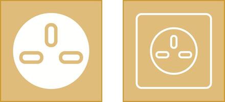 Socket Icon Design vector