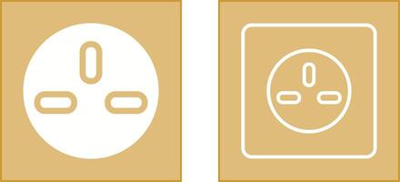 Socket Icon Design vector