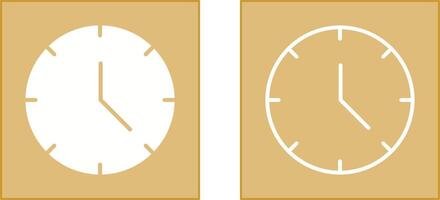 diseño de icono de reloj vector