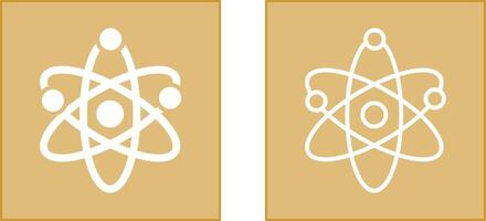 Atom Icon Design vector