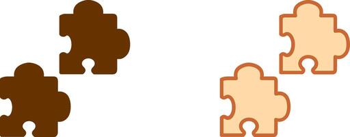 Puzzle Icon Design vector