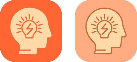 Brainstorming Icon Design vector