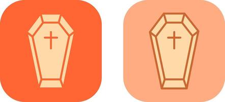 Coffin Icon Design vector
