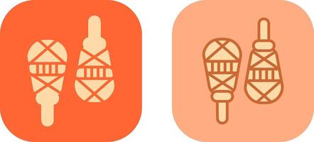 Snowshoes Icon Design vector