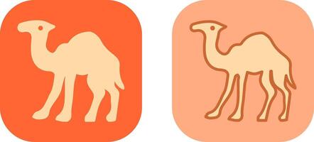 Camel Icon Design vector