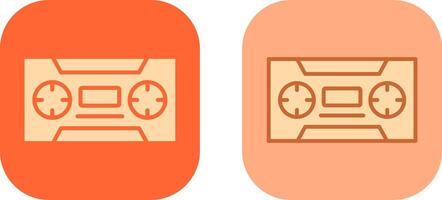 Cassette Icon Design vector
