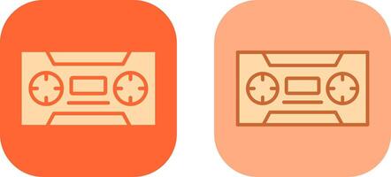 Cassette Icon Design vector