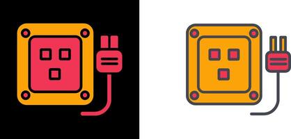 Socket Icon Design vector