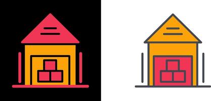 Warehouse Icon Design vector