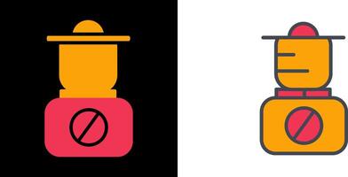 Cooker Icon Design vector