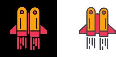 Jetpack Icon Design vector