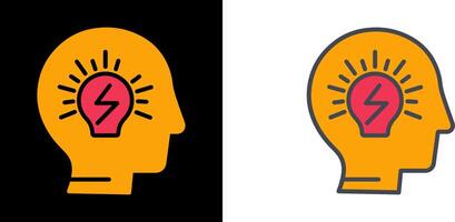 Brainstorming Icon Design vector