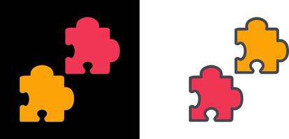 Puzzle Icon Design vector